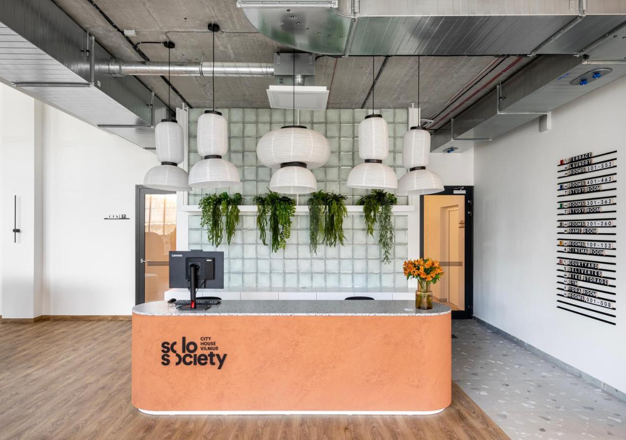 Solo Society City House Vilnius Coliving Exterior photo